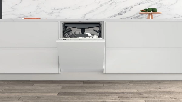 Whirlpool WIC 3C33 PFE Εντοιχιζόμενο Πλυντήριο Πιάτων 59.8cm για 14 Σερβίτσια Λευκό: Αποτελεσματικό πλύσιμο πιάτων