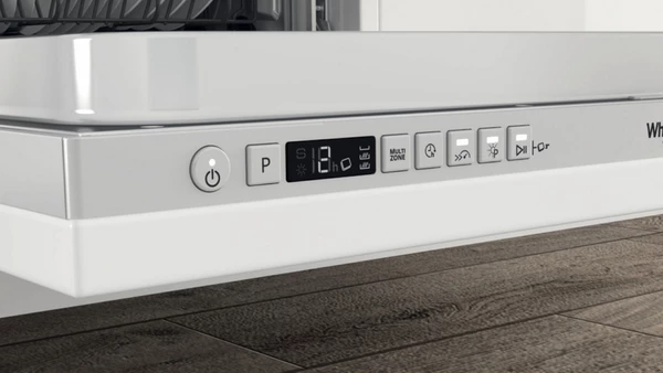 Whirlpool WIC 3C33 PFE Εντοιχιζόμενο Πλυντήριο Πιάτων 59.8cm για 14 Σερβίτσια Λευκό: Σύστημα NaturalDry