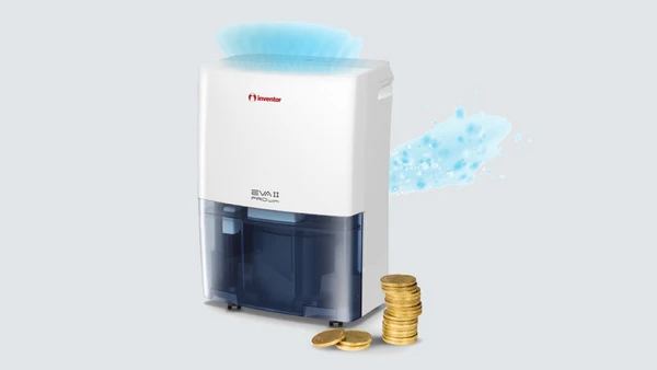 Inventor Eva II Pro EP3-WiFi16L Αφυγραντήρας με Ιονιστή και Wi-Fi 16lt: Έξυπνη αφύγρανση