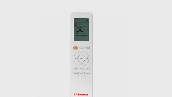 Inventor Vero VERI-12WFI/VERO-12 Κλιματιστικό Inverter 12000 BTU A++/A+++ με Ιονιστή και Wi-Fi: Ιδανική απόδοση για χώρους έως 25τ.μ. 