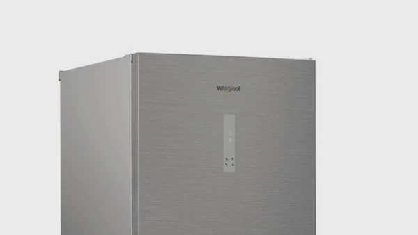 Whirlpool WHK2 6493W X4E Ψυγειοκαταψύκτης 490lt Υ192xΠ70xΒ74.5cm Inox: Άνεση χώρου για τις ανάγκες σου