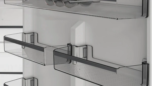 Whirlpool WHK2 6493W X4E Ψυγειοκαταψύκτης 490lt Υ192xΠ70xΒ74.5cm Inox: Μοντέρνος σχεδιασμός που αναβαθμίζει την κουζίνα σου